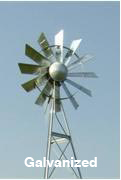 Galvanized Windmill